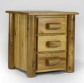 Nightstands Nightstands For Sale - 21.5" X 23" X 23" Light Honey Wood 3 Drawer Nightstand HomeRoots