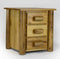 Nightstands Nightstands For Sale - 21.5" X 23" X 23" Light Honey Wood 3 Drawer Nightstand HomeRoots