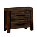 Nightstands Rexburg Transitional Nightstand, Dark Gray Finish Benzara