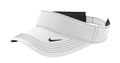 Nike Dri-FIT Swoosh Visor. 429466-Caps-White-OSFA-JadeMoghul Inc.