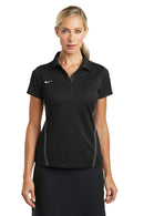 Nike Golf Ladies Dri-FIT Sport Swoosh Pique Polo. 452885-Ladies-Black-2XL-JadeMoghul Inc.