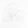 Nishine Baby Turban Hat with Bow Children Hats Cotton Blend Newborn Beanie Top Knot Caps Kids Headwear Photo Props Shower Gift AExp