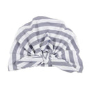 Nishine Baby Turban Hat with Bow Children Hats Cotton Blend Newborn Beanie Top Knot Caps Kids Headwear Photo Props Shower Gift AExp