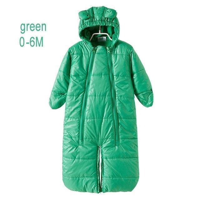 Niuniu Daddy Baby sleeping Bag winter Envelope for newborns sleep thermal sack Cotton kids sleepsack in the carriage chlafsack-beige S-JadeMoghul Inc.