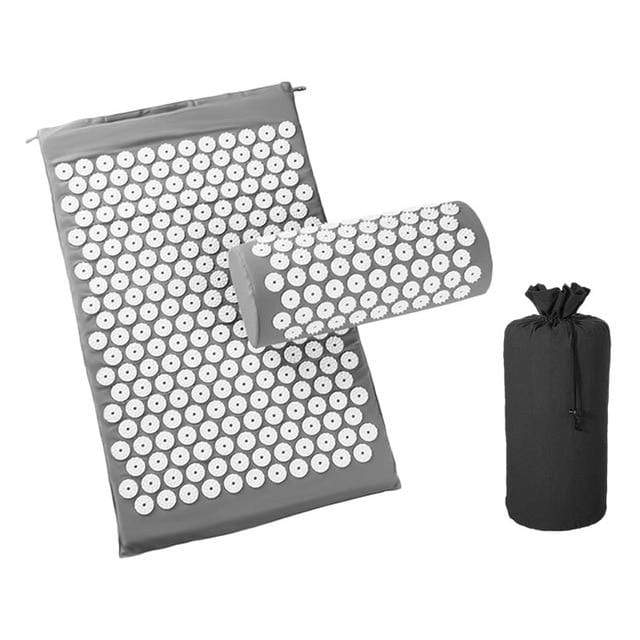 Non-Slip Acupressure Cushion Massage Mat Body Pain Spike Fitness Pilates Exercise Pillow Yoga Mat Gift Bag Applicator kuznetsov JadeMoghul Inc. 