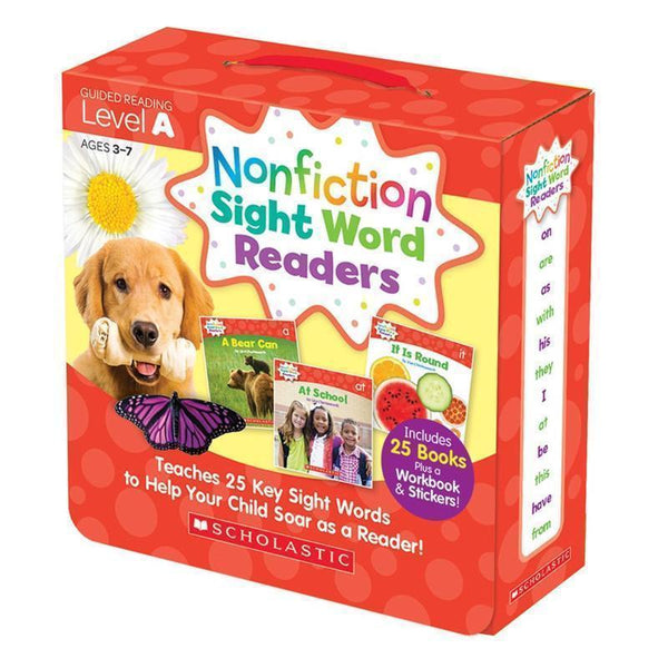 NONFICTION SIGHT WORD READERS LVL A-Learning Materials-JadeMoghul Inc.