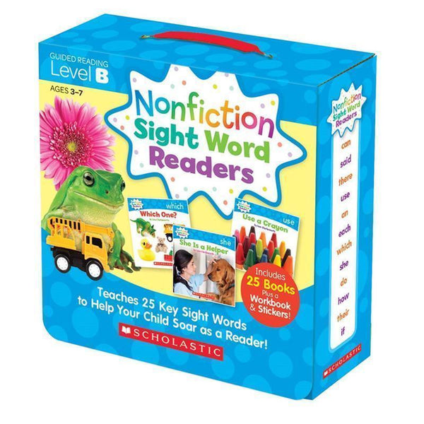 NONFICTION SIGHT WORD READERS LVL B-Learning Materials-JadeMoghul Inc.