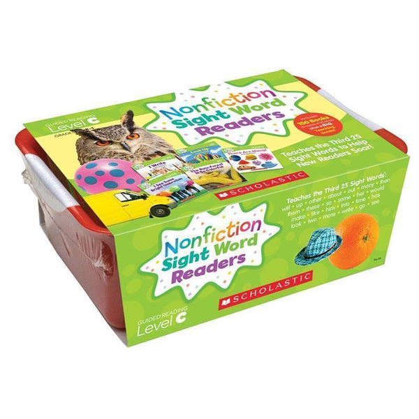 NONFICTION SIGHT WORD READERS LVL C-Learning Materials-JadeMoghul Inc.