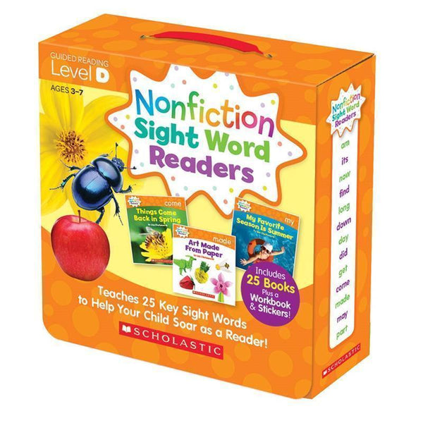 NONFICTION SIGHT WORD READERS LVL D-Learning Materials-JadeMoghul Inc.