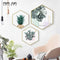 Nordic Hexagon Green Plant Canvas Painting HD Cactus Pineapple Wall Pictures For Living Room Fashion Home Decor Poster Wall Art JadeMoghul Inc. 