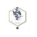 Nordic Hexagon Green Plant Canvas Painting HD Cactus Pineapple Wall Pictures For Living Room Fashion Home Decor Poster Wall Art JadeMoghul Inc. 