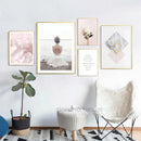 Nordic Poster Flower Wall Pictures For Living Room Posters And Prints Cuadros Obrazy Wall Art Canvas Painting Picture Unframed-13X18cm No Frame-A-JadeMoghul Inc.