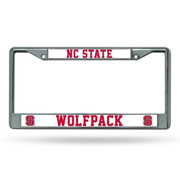 Unique License Plate Frames North Carolina State Chrome Frame