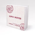 Notepad Favor with Personalized Rose Cover Plum (Pack of 1)-Popular Wedding Favors-Plum-JadeMoghul Inc.