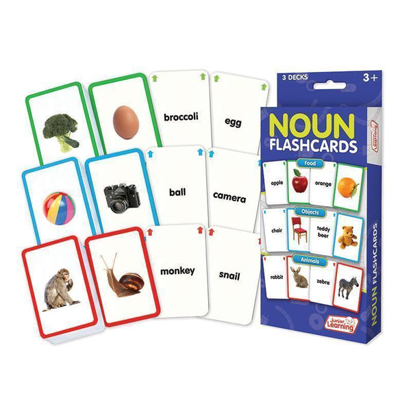 NOUNS FLASH CARDS-Learning Materials-JadeMoghul Inc.