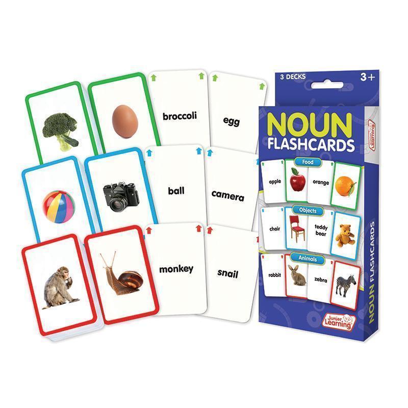NOUNS FLASH CARDS-Learning Materials-JadeMoghul Inc.