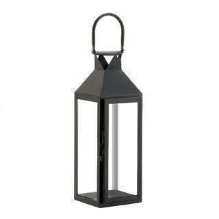 Lantern Candle Holder Black Manhattan Candle Lantern