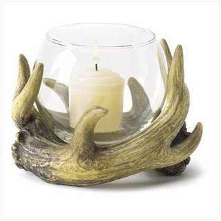 Novelty & Decorative Gifts Candle Decoration Rustic Antler Candleholder Koehler