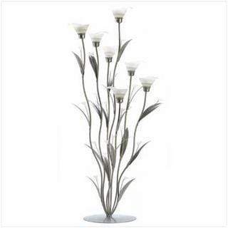 Novelty & Decorative Gifts Candle Decoration Silver Calla Lily Candleholder Koehler
