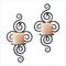 Novelty & Decorative Gifts Candle Wall Sconces Scrollwork Candle Sconces Koehler