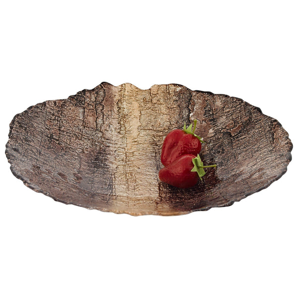 Novelty & Decorative Gifts Decorative Bowl  - Forest 12" Shallow Bowl Badash