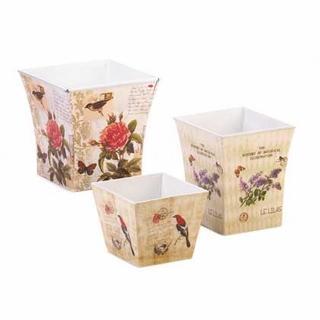 Novelty & Decorative Gifts Garden Decor Ideas Botanical Garden Planter Trio Set Koehler