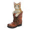 Novelty & Decorative Gifts Garden Decor Ideas Cat In A Boot Garden Figurine Koehler