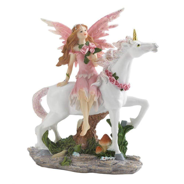 Novelty & Decorative Gifts Home Decor Ideas Pink Fairy With Unicorn Figurine Koehler
