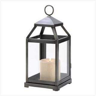 Novelty & Decorative Gifts Lantern Lights Rustic Silver Contemporary Lantern Koehler