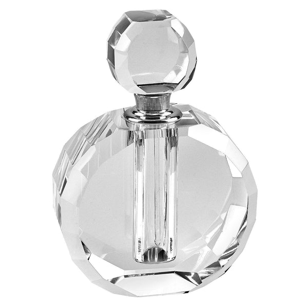 Novelty & Decorative Gifts Living Room Decor - Round Crystal Perfume H4" Badash