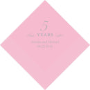 Printed Napkins Cocktail Classic Pink (Pack of 100)