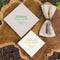 Printed Napkins Dinner - Rectangular Fold Ivory (Pack of 80)