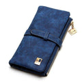 Nubuck Leather Drawstring Wallet-Blue-JadeMoghul Inc.