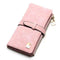 Nubuck Leather Drawstring Wallet-Pink-JadeMoghul Inc.