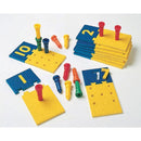 NUMBER PUZZLE-BOARDS & PEGS 10-Learning Materials-JadeMoghul Inc.