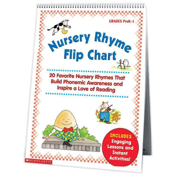 NURSERY RHYME FLIP CHART-Learning Materials-JadeMoghul Inc.