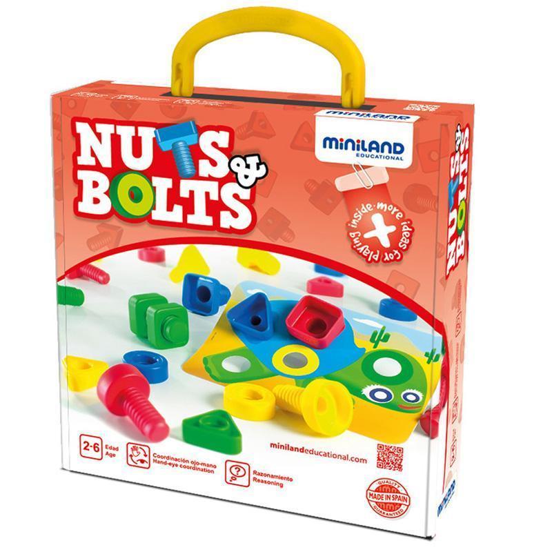 NUTS BOLTS SCHOOL ACTIVITY 24 PC ST-Toys & Games-JadeMoghul Inc.