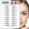 O.TWO.O 4D Hair Like Eyebrows Makeup Waterproof Eyebrow Tattoo Sticker Long Lasting Natural Fake Eyebrow Stickers Cosmetics AExp