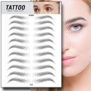 O.TWO.O 4D Hair Like Eyebrows Makeup Waterproof Eyebrow Tattoo Sticker Long Lasting Natural Fake Eyebrow Stickers Cosmetics AExp