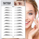 O.TWO.O 4D Hair Like Eyebrows Makeup Waterproof Eyebrow Tattoo Sticker Long Lasting Natural Fake Eyebrow Stickers Cosmetics AExp