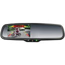 OEM Replacement-Style Mirror Monitor System with 4.3" Screen, Built-in Parking-Assist Lines & 4 Sensors-Rearview/Auxiliary Camera Systems-JadeMoghul Inc.