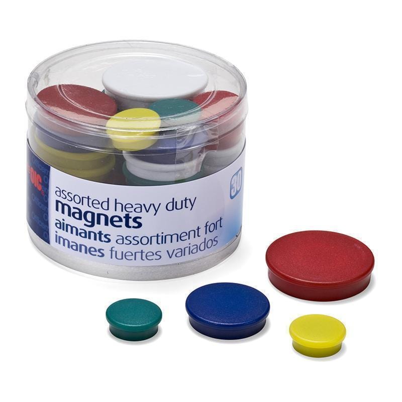 OFFICEMATE HEAVY DUTY MAGNETS-Supplies-JadeMoghul Inc.