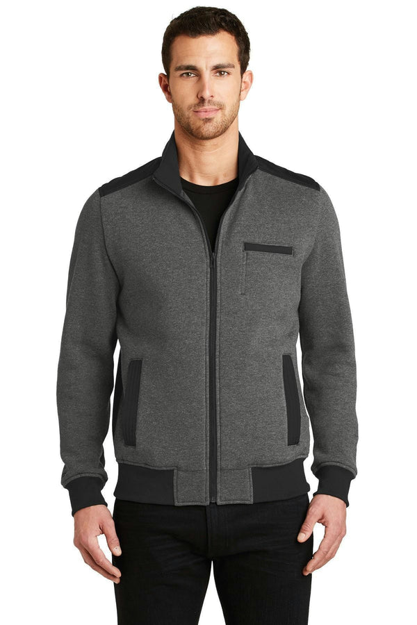 OGIO Crossbar Jacket. OG506-Sweatshirts/Fleece-Blacktop Heather-4XL-JadeMoghul Inc.