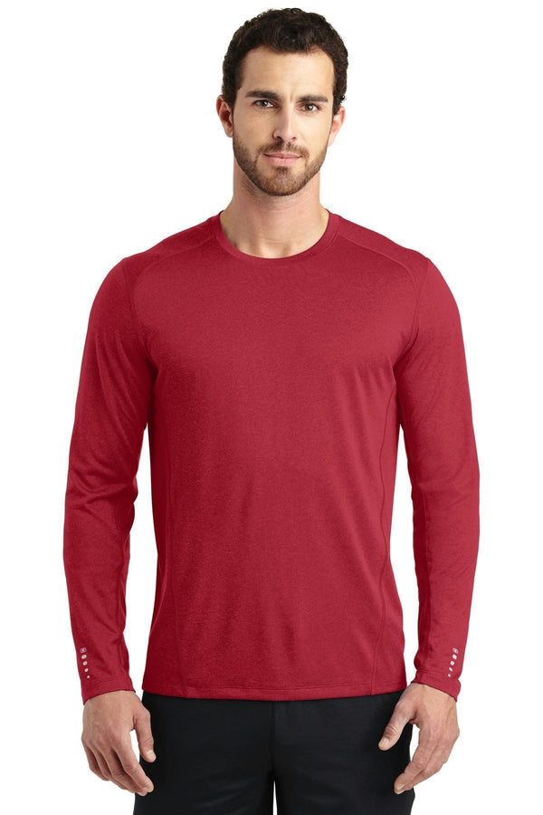 OGIO ENDURANCE Long Sleeve Pulse Crew. OE321-T-shirts-Ripped Red-4XL-JadeMoghul Inc.