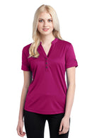 OGIO Gaze Henley. LOG114-Ladies-Berry Burst-4XL-JadeMoghul Inc.