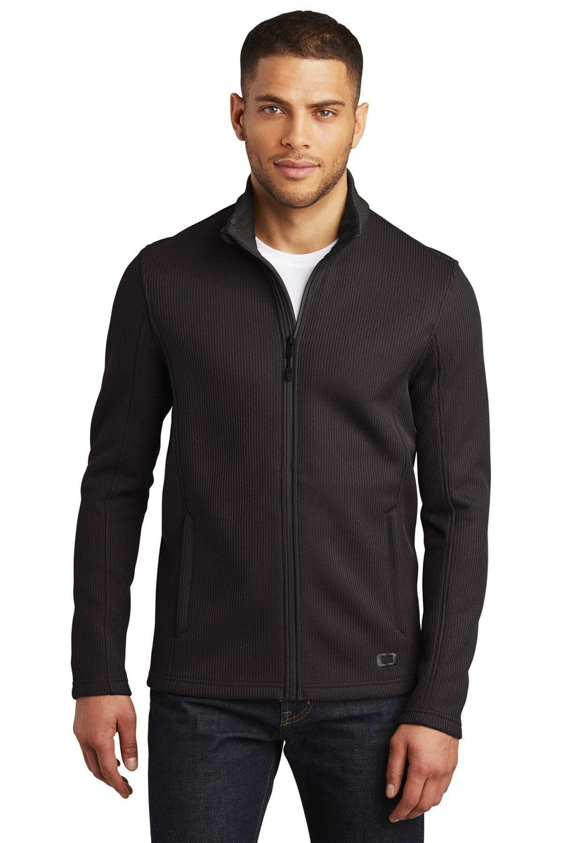 OGIO Grit Fleece Jacket. OG727-Outerwear-Blacktop-XS-JadeMoghul Inc.