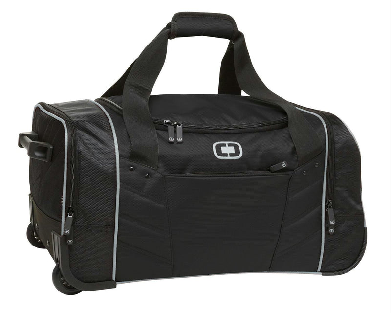 OGIO - Hamblin 30 Wheeled Duffel. 413010-Bags-Black/ Silver-OSFA-JadeMoghul Inc.