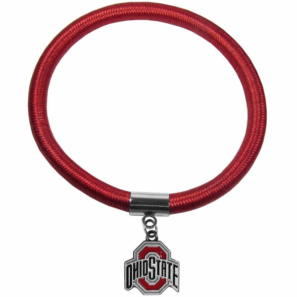 Ohio St. Buckeyes Color Cord Bracelet-Jewelry & Accessories-JadeMoghul Inc.