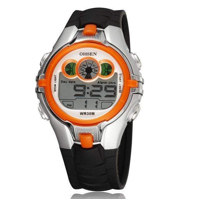 OHSEN Boys Kids Children Digital Sport Watch Alarm Date Chronograph LED Back Light Waterproof Wristwatch Student Clock AS21 AExp