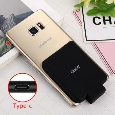 OISLE 4500mAh Type C Battery Charger Case For Samsung S8 S9 Plus Note 8 / Nexus 6P External USB-C Power Bank Mini Charging Case-MP282P02-BLACK-China-JadeMoghul Inc.